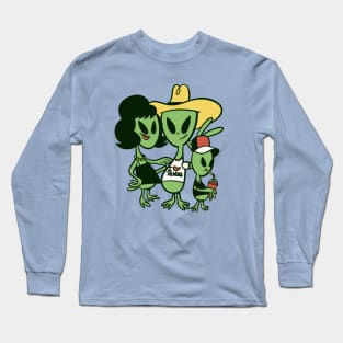 Texas Aliens - They Walk Among Us Long Sleeve T-Shirt